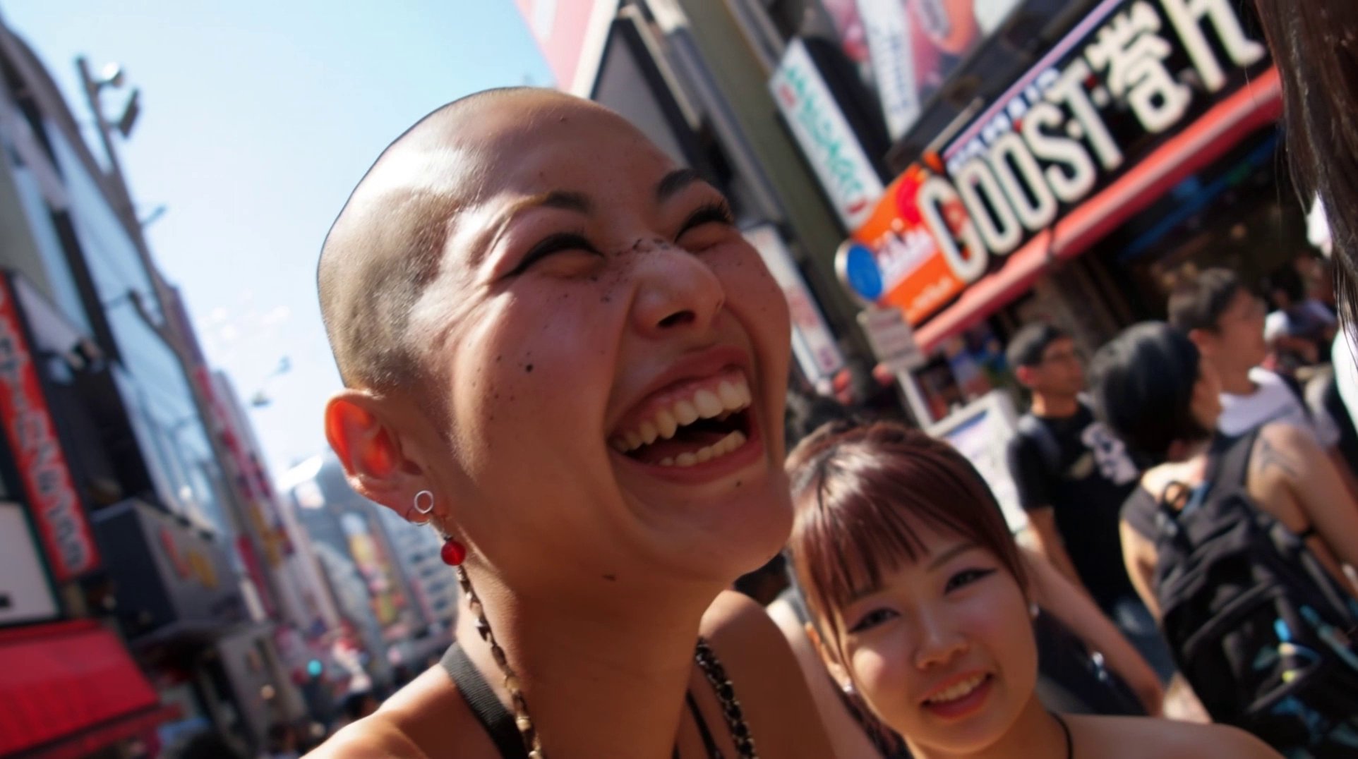 スキンヘッド女子動画の最新動画